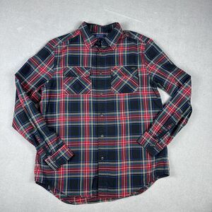 Polo Ralph Lauren Shirt Youth Boys XL (18-20) Red Black Tartan Plaid Button Down